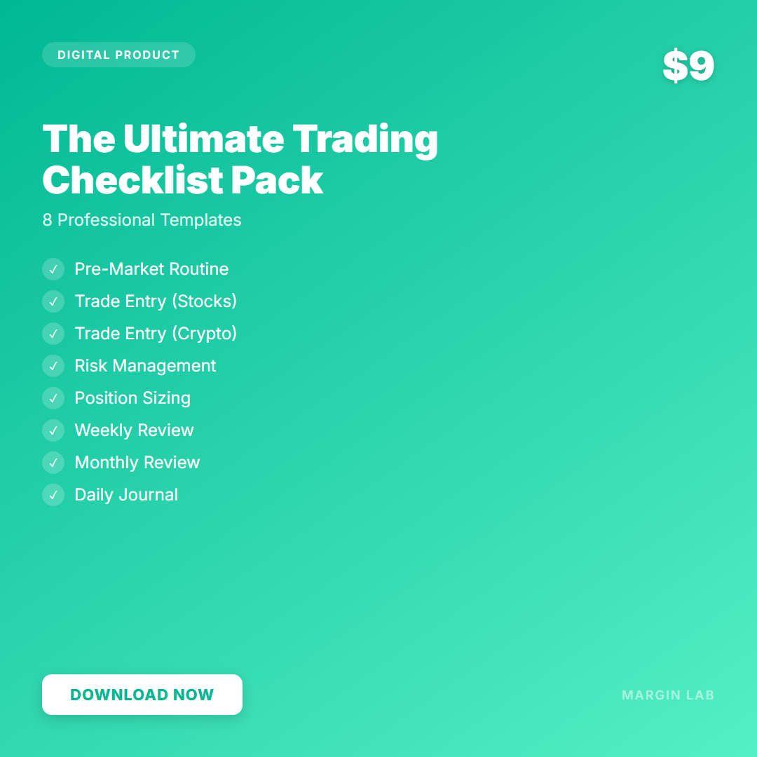 The Ultimate Trading Checklist Pack